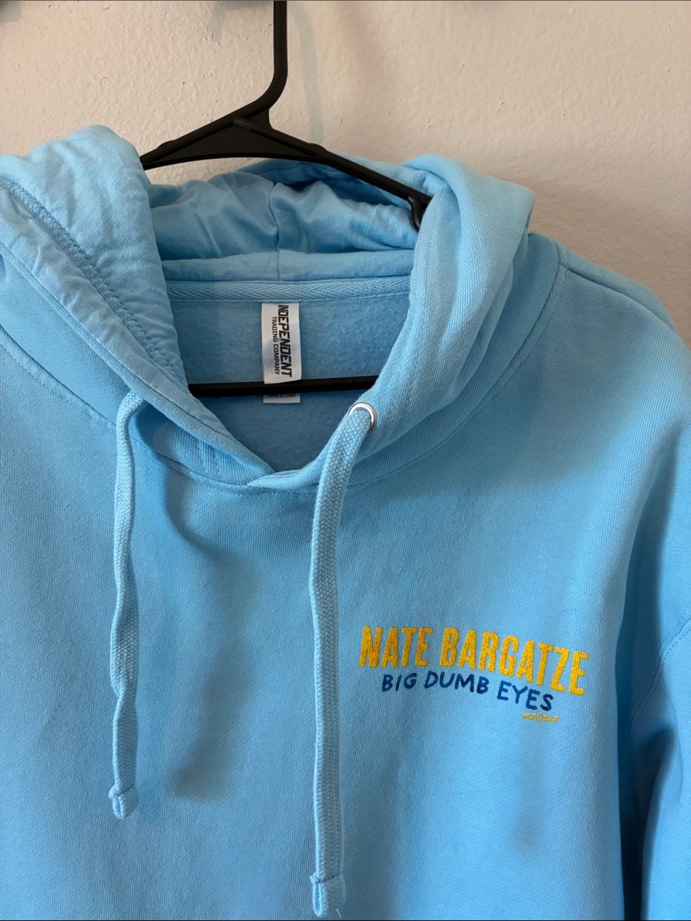 Official Nate Bargatze "Big Dumb Eyes" World Tour Hoodie